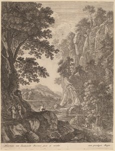 A Grande Cascata de Herman van Swanevelt