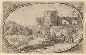 A grande torre redonda de Herman van Swanevelt