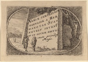 Folha de rosto de Herman van Swanevelt