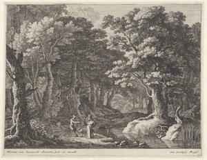 Tentação de Santo Antônio, o Grande de Herman van Swanevelt