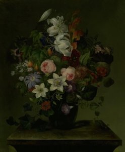 Buquê de flores com rosnado e hera de Hermania Neergaard