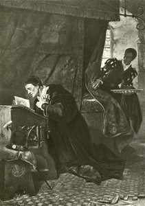 Louis XI e Oliver Le Dain (gravura)