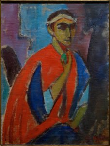 Auto-retrato em traje (romano)