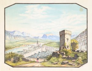 Rattenberg, Tirol, c. 1858-1882.
