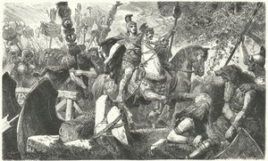 Os romanos na Germânia de Hermann Vogel