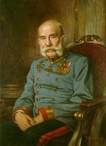 Imperador Franz José I da Áustria (1830-1916) de Hermann Wassmuth