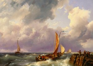 Enviando um cais, 1852