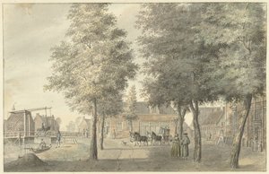 Praça na aldeia de Zuilen