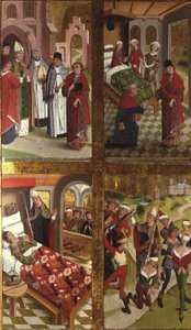 Cenas da Vida de São Nicolau da Seção Interna da Ala Exterior Esquerda do Antigo Altar Principal da Igreja de São Nicolau