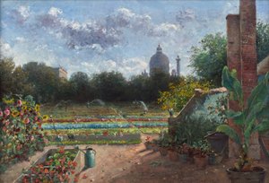 O jardim botânico em Viena de Hermine Lang Laris