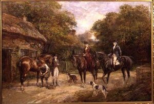 Parada nos ferreiros de Heywood Hardy
