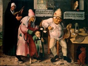 The Bellows Mender de Hieronymous Bosch