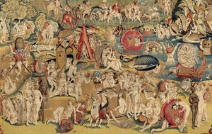The Garden of Earthly Delights. ca. 1560 (tapeçaria)