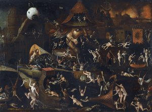 Descente aux Enfers - O Grito do Inferno par Bosch, Hieronymus de Hieronymus (school of) Bosch
