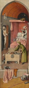 A Morte e o Avarento de Hieronymus Bosch