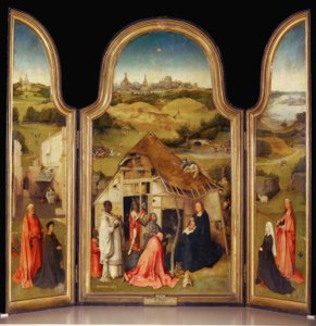 A adoração dos reis de Hieronymus Bosch