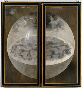 Jardim das delícias ... (pintura sobre madeira) de Hieronymus Bosch