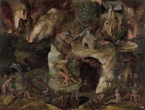 Paisagem do Inferno de Hieronymus Bosch