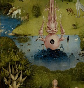 O Jardim das Delícias Terrenas, 1490-1500 de Hieronymus Bosch