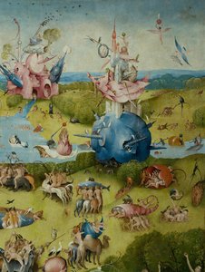 O Jardim das Delícias Terrenas, 1490-1500 de Hieronymus Bosch