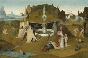 O Jardim do Paraíso, 1510-20 de Hieronymus Bosch