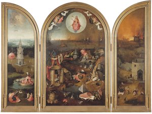 O Juízo Final, ca 1490-1510 de Hieronymus Bosch
