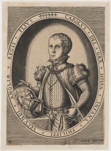 Dão Carlos, Príncipe das Astúrias de Hieronymus Cock