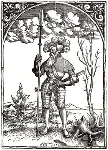 Cavaleiro em armadura de guerra de Hieronymus Deckinger