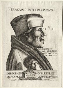 Erasmo de Roterdã de Hieronymus Hopfer