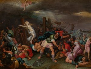 O Martírio de Santa Catarina de Alexandria (óleo sobre painel)