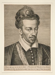 Retrato de Henrique III de Hieronymus Wierix
