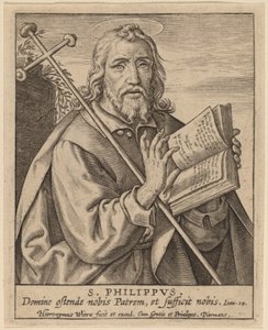 São Filipe de Hieronymus Wierix