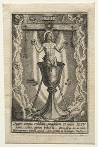O Sangue do Redentor de Hieronymus Wierix