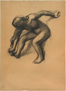 Depois do banho de Hilaire Germain Edgar Degas