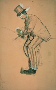Cavaleiro cavalheiro de Hilaire Germain Edgar Degas
