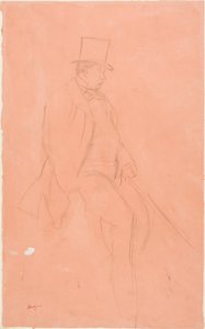 Cavaleiro cavalheiro de Hilaire Germain Edgar Degas