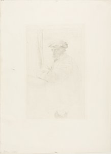 O gravador Joseph Tourny de Hilaire Germain Edgar Degas