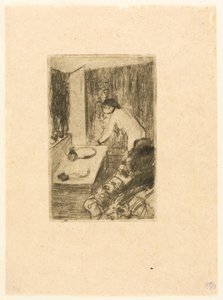 O pequeno camarim de Hilaire Germain Edgar Degas
