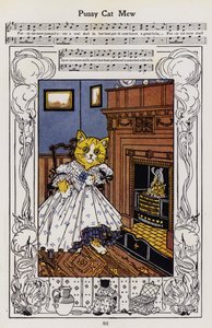 Pussy Cat Mew (cor litho)