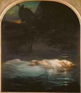 O jovem mártir ... de Hippolyte (1797-1856) Delaroche