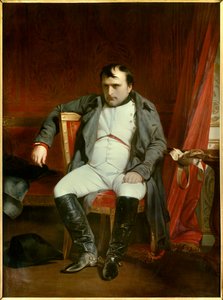 Retrato de Napoleão I em Fontainebleau em 31/03/1814 (1840 óleo sobre tela)