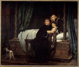 The Children of Edward (1483). Retrato dos filhos de Eduardo IV da Inglaterra (1442-1483): Eduardo V (1470-1483), Rei Menor de Inglaterra e Richard Duque de York (ou Richard de Shrewsbury