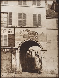 Arco e imagem de um cavalo