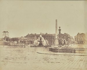 [Praça da Concórdia] de Hippolyte Bayard