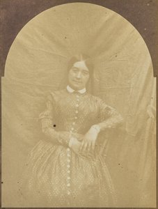 [Retrato de uma mulher sentada]. de Hippolyte Bayard
