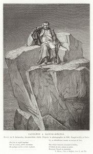 Napoleão em Santa Helena de Hippolyte Delaroche