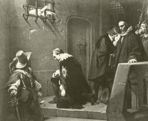 A morte de Strafford (gravura) de Hippolyte Delaroche