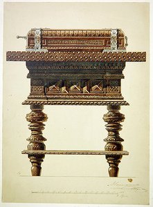 Design para um suporte de álbum
