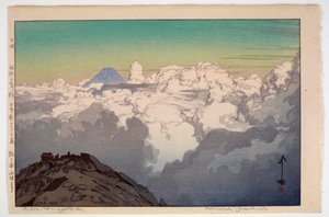 Da Cimeira de Komagatake, da série The Southern Japan Alps de Hiroshi Yoshida