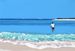Mar e homem, 2016, de Hiroyuki Izutsu
